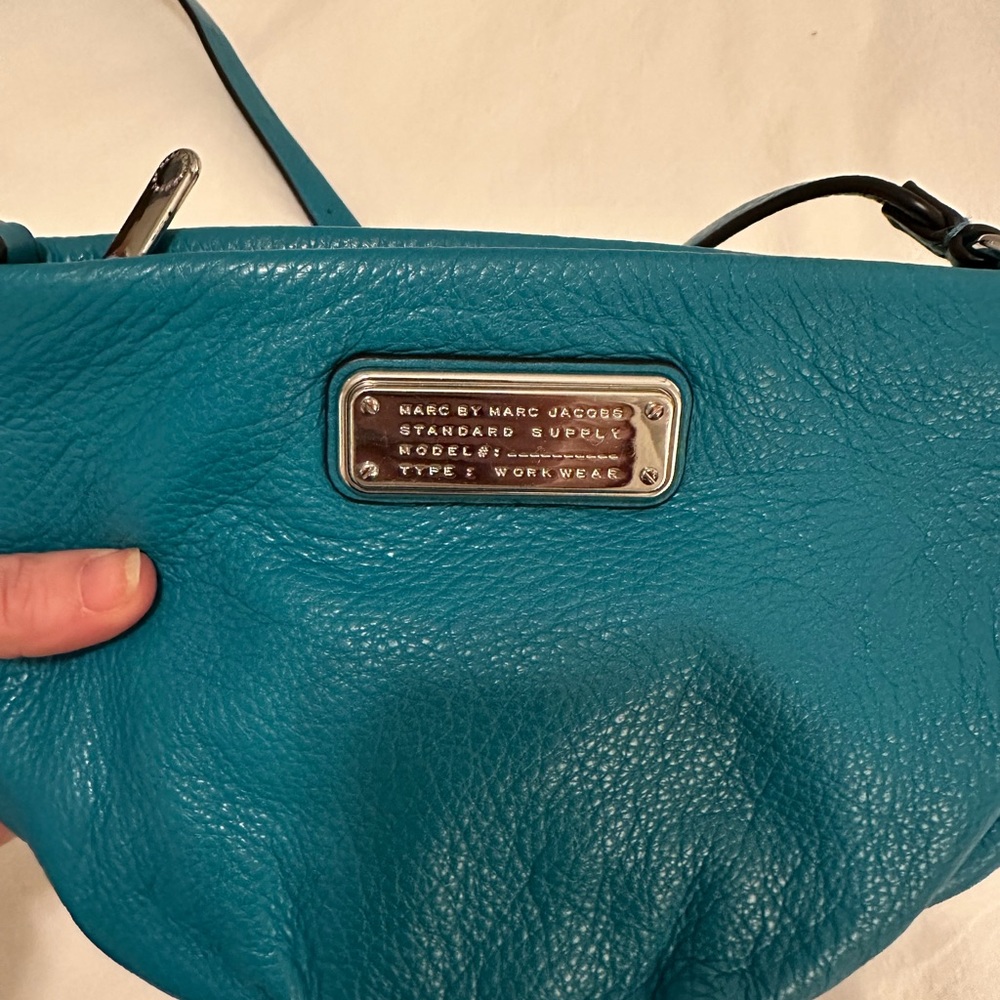 NWOT Marc Jacobs Teal crossbody